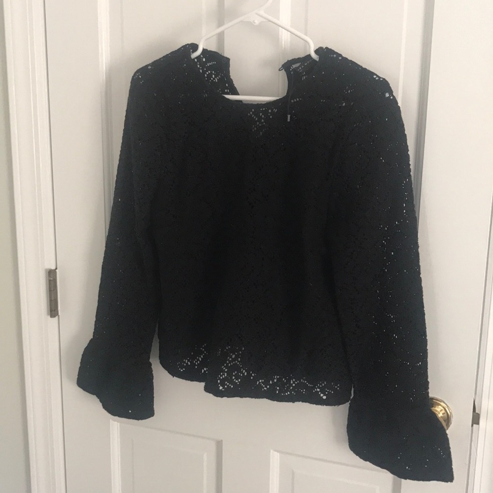 Black Lace Top